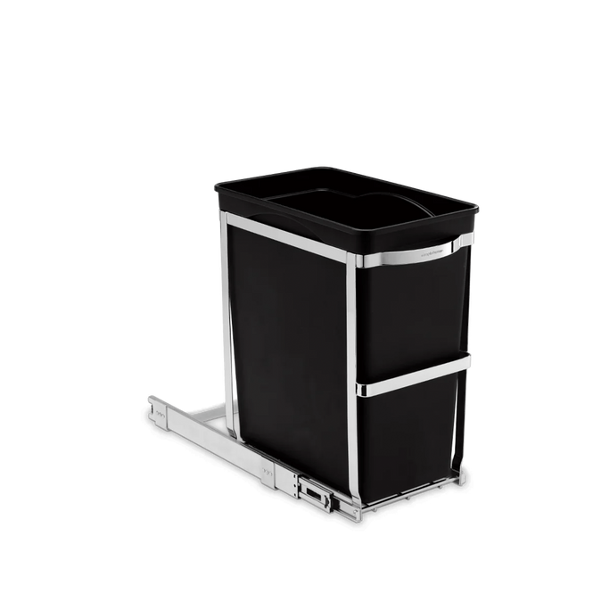 30L Pull Out Under Counter Can