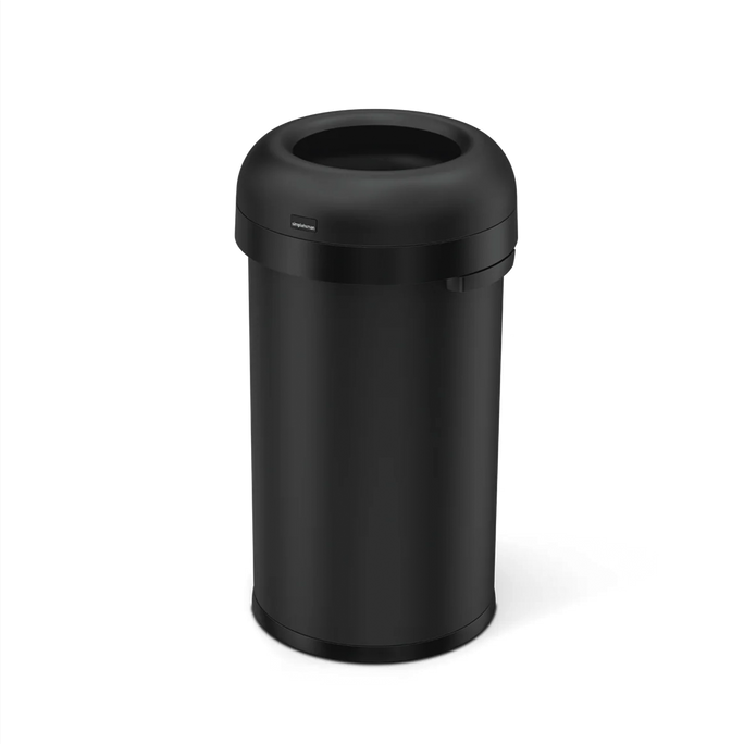 60L Bullet Open Can in Matte Black