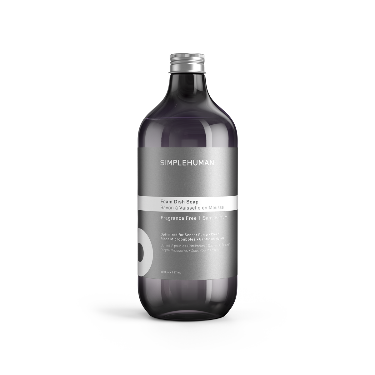 Simplehuman's Fragrance Free Foam Dish Soap