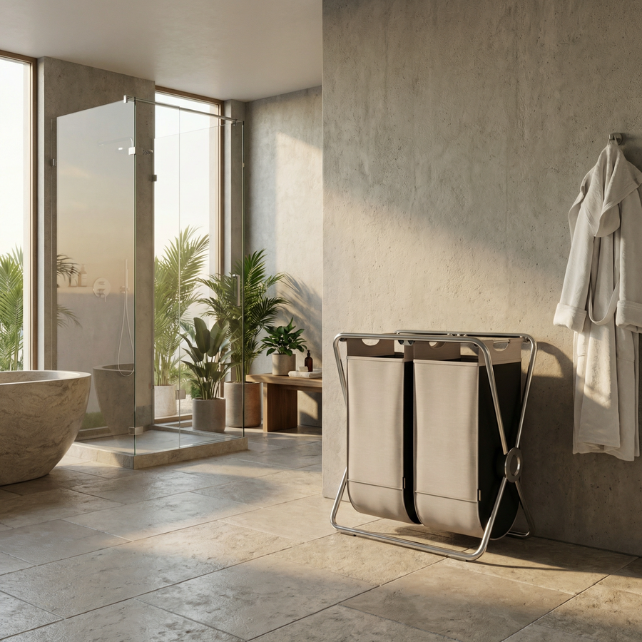 Double X-Frame Hamper - Simplehuman Double X-Frame Hamper - Simplehuman
