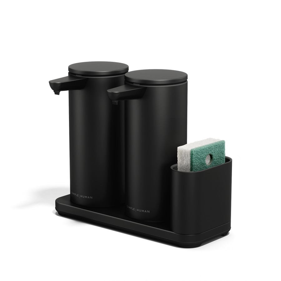 Y326★simplehuman 自動センサー式容器 ブラック　タッチレス Rechargeable Liquid Soap Sensor Pump - Simplehuman