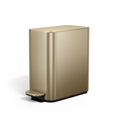 5L Slim Step CanMatte Gold