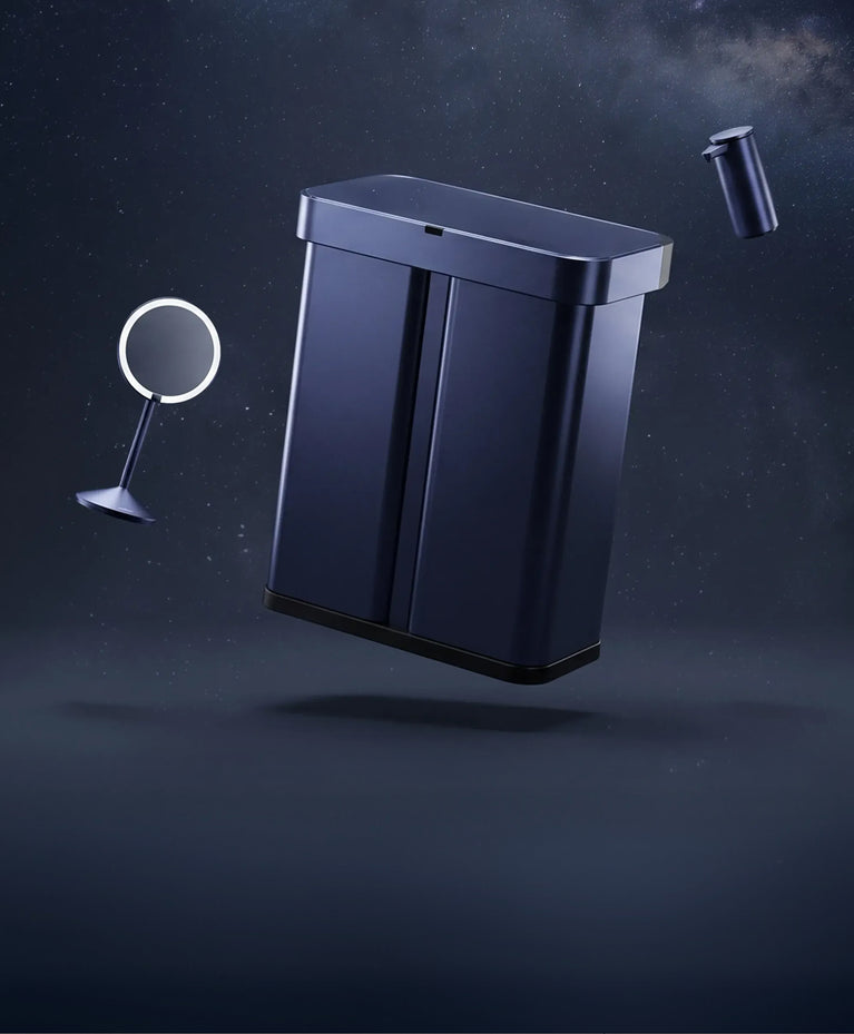 Simplehuman's Nebula Collection Collection Hero Image, Mobile. 