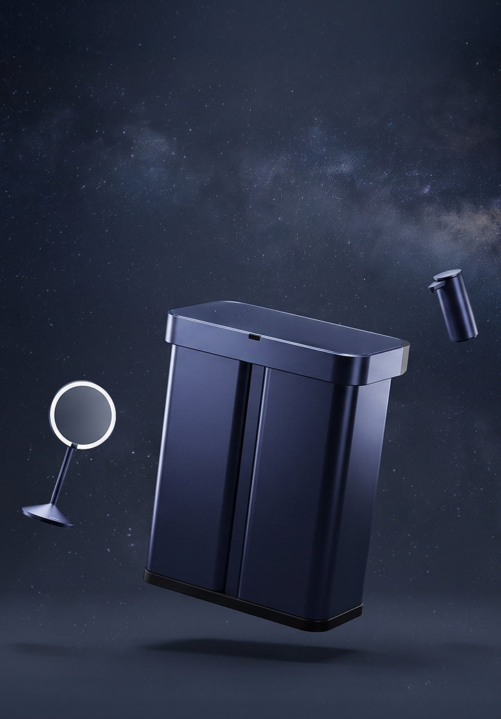 Simplehuman's Nebula Home Page Collection Hero Image, Mobile. 