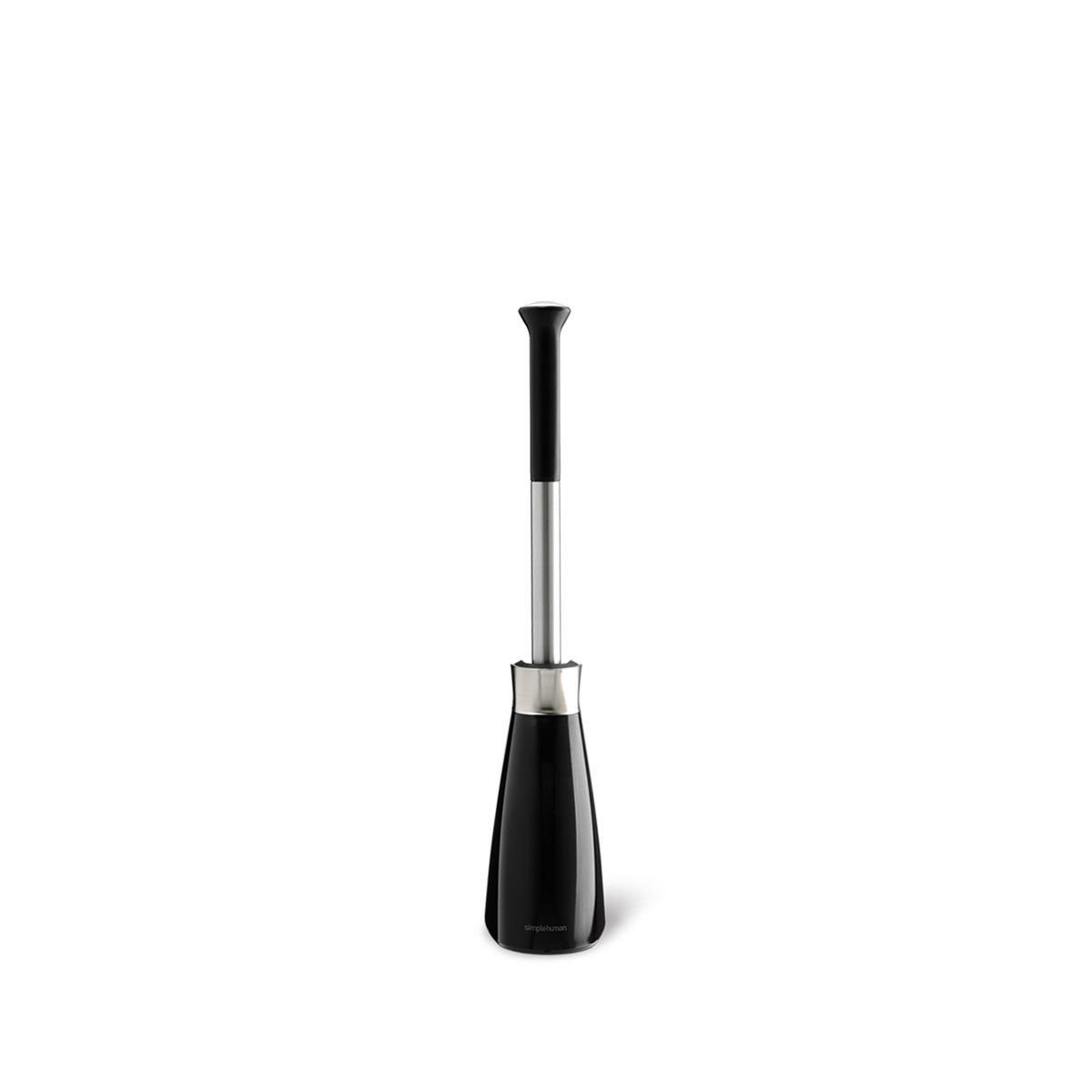 simplehuman black toilet cleaning brush
