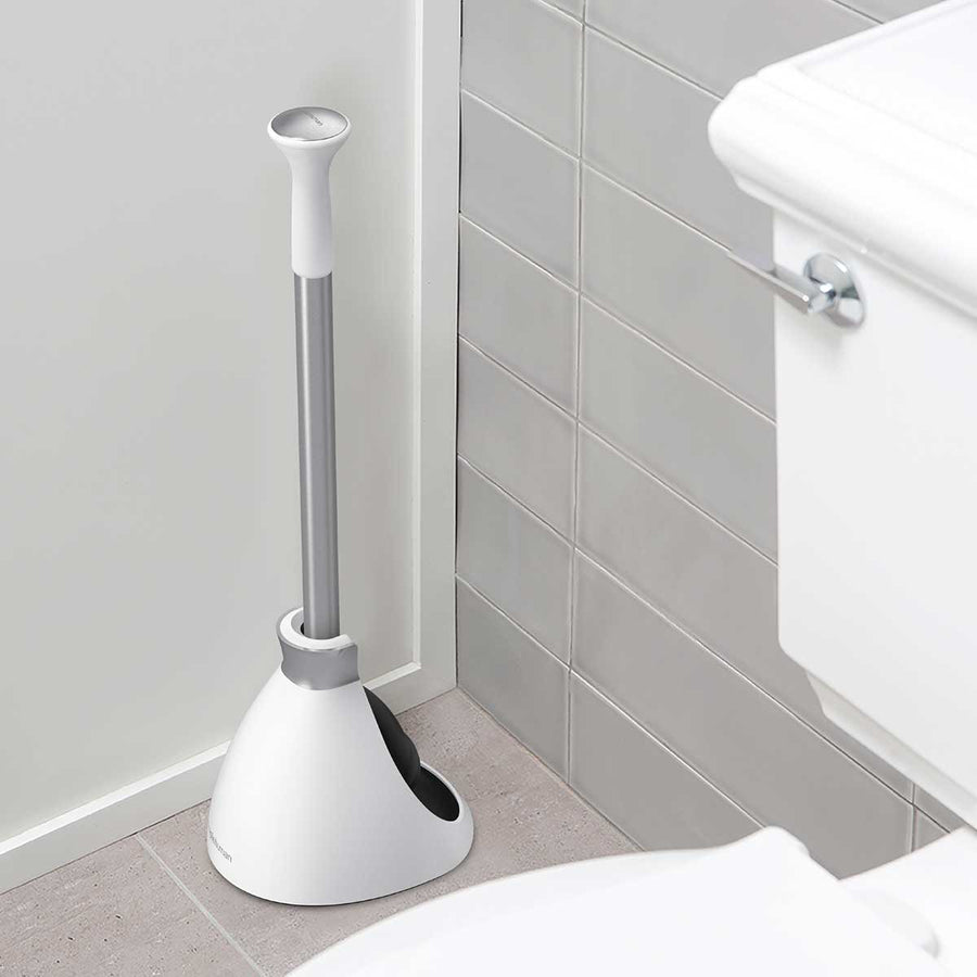 toilet brush and plunger