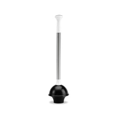 toilet brush and plunger - bundle / white