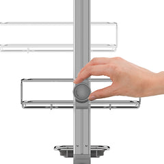  simplehuman Corner Shower Caddy, Stainless Steel and Anodized  Aluminum : Everything Else