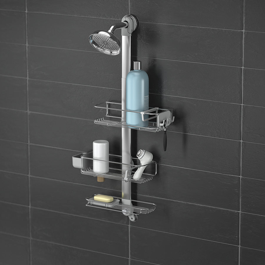 extra-large adjustable shower caddy