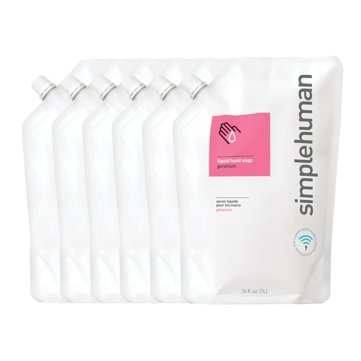 Geranium Liquid Hand Soap Refill Pouch