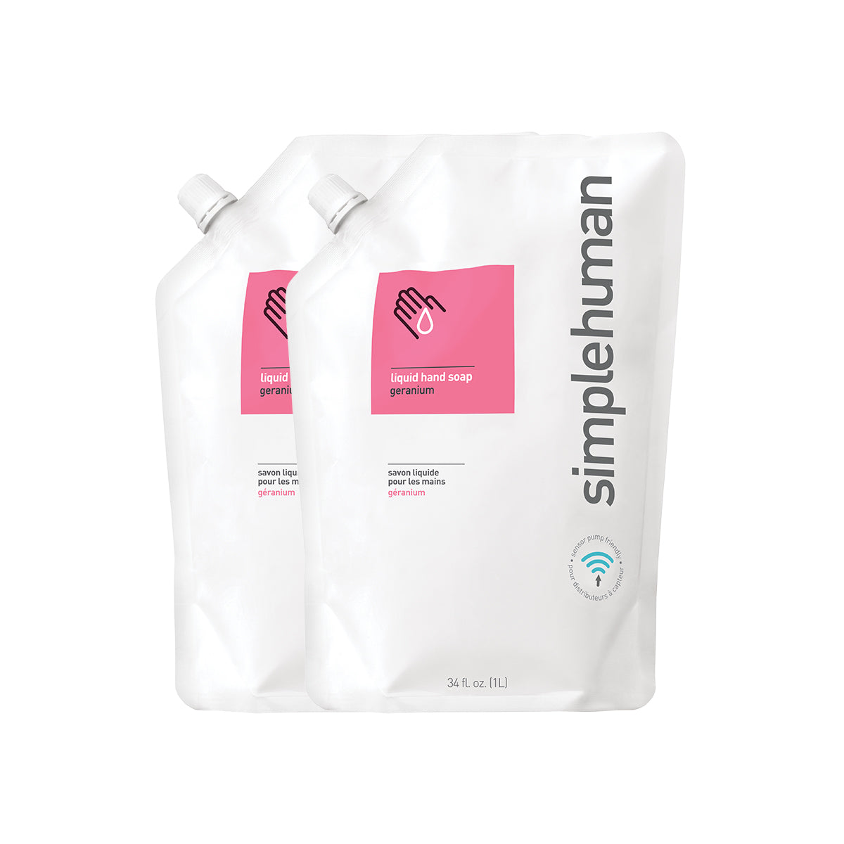 Geranium Liquid Hand Soap Refill Pouch