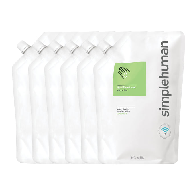 Cucumber Liquid Hand Soap Refill Pouch