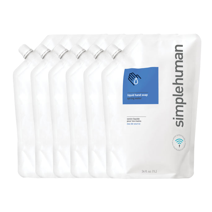 Spring Water Liquid Hand Soap Refill Pouch