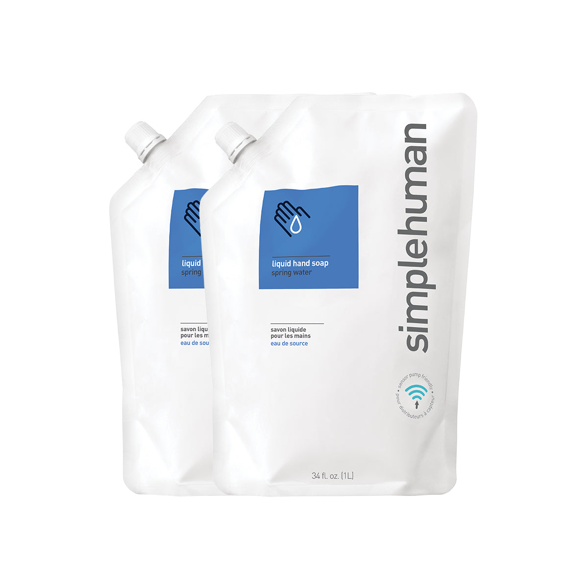 Spring Water Liquid Hand Soap Refill Pouch
