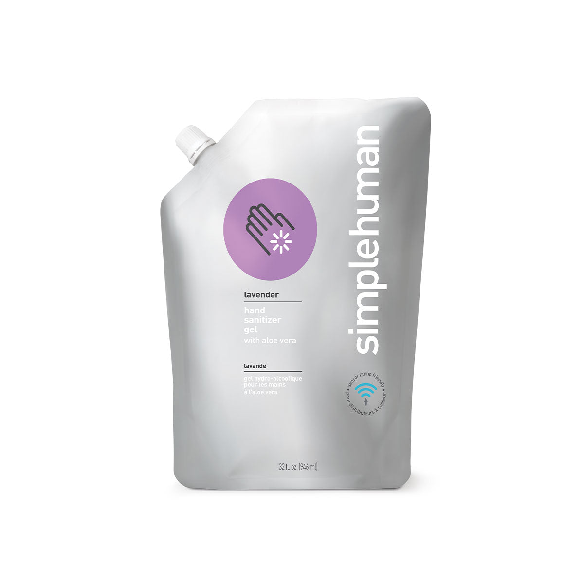 Lavender Hand Sanitizer Refill Pouch