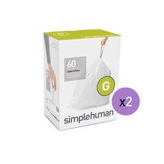  Simplehuman CW0166 Custom-Fit Can Liner G : Health