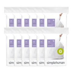 simplehuman Code Q Custom Fit Liners (60 Count)