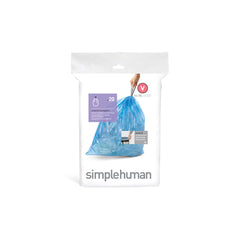 simplehuman code K blue recycling custom fit liners