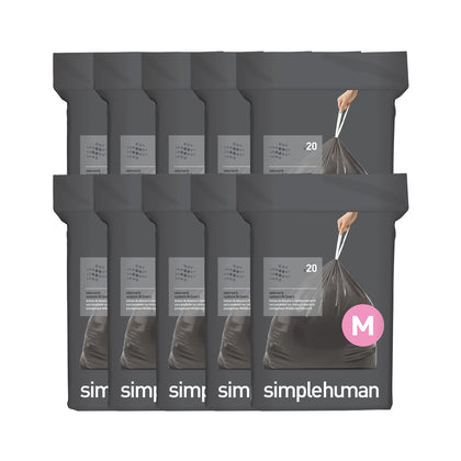 simplehuman 40L slim rectangulaire touch-bar bin support du produit