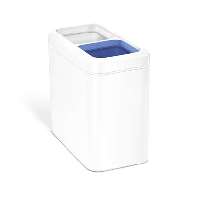 20L dual compartment  slim open canwhite
