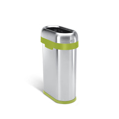 Stainless Steel Slim Open Trash Can