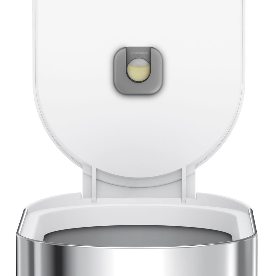 45L Slim Step Can with Liner Rim