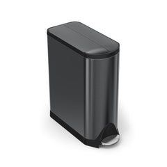 45L butterfly step can - black finish - main image