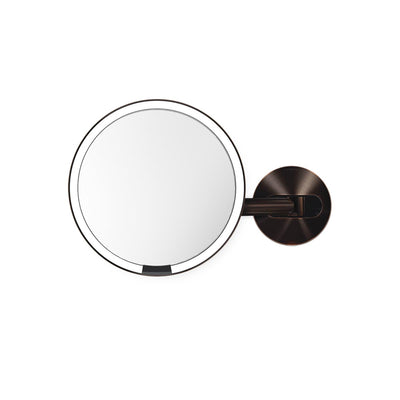 sensor mirror wall mount  hard-wireddark bronze