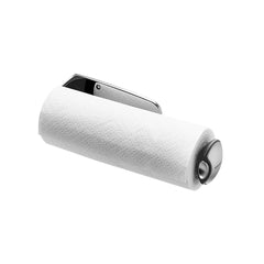 Lycklig Paper Towel Holder Countertop, Stainless Steel Paper Towel Holder  Easy to Tear Paper Towels Holder with Tension Arm and Weighted Base