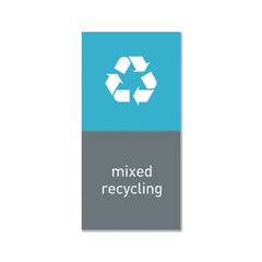magnetic sorting label - mixed recycling - main image
