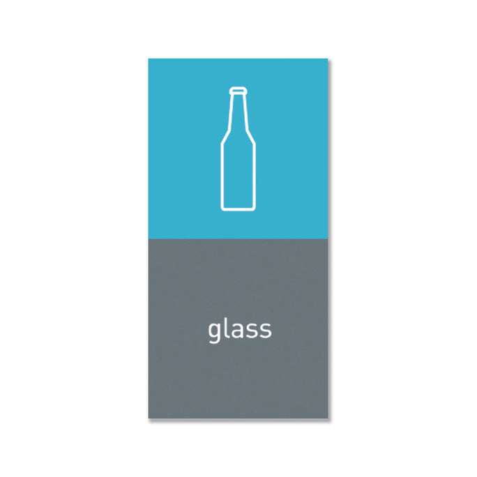 magnetic sorting label - glass - main image