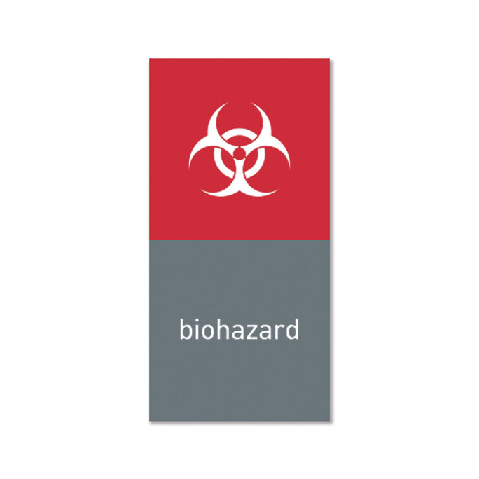 magnetic sorting label - biohazard - main image