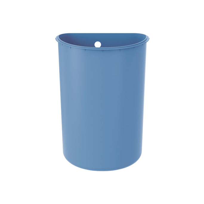 10L Semi-Round Blue Plastic Trash Bucket [Sku:Pd5008]