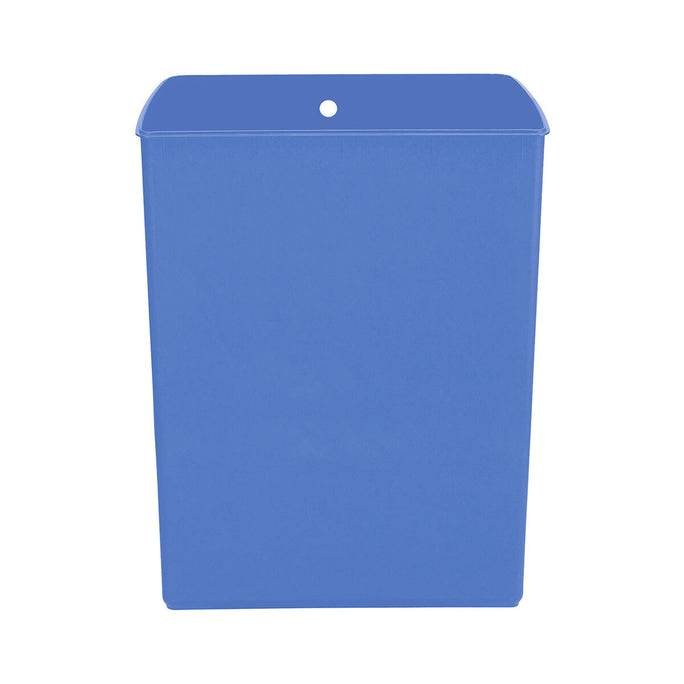50L blue plastic trash bucket [SKU:pd5033] - main image