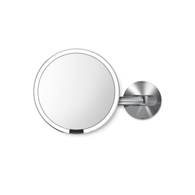 sensor mirror wall mount  rechargeablebrushed