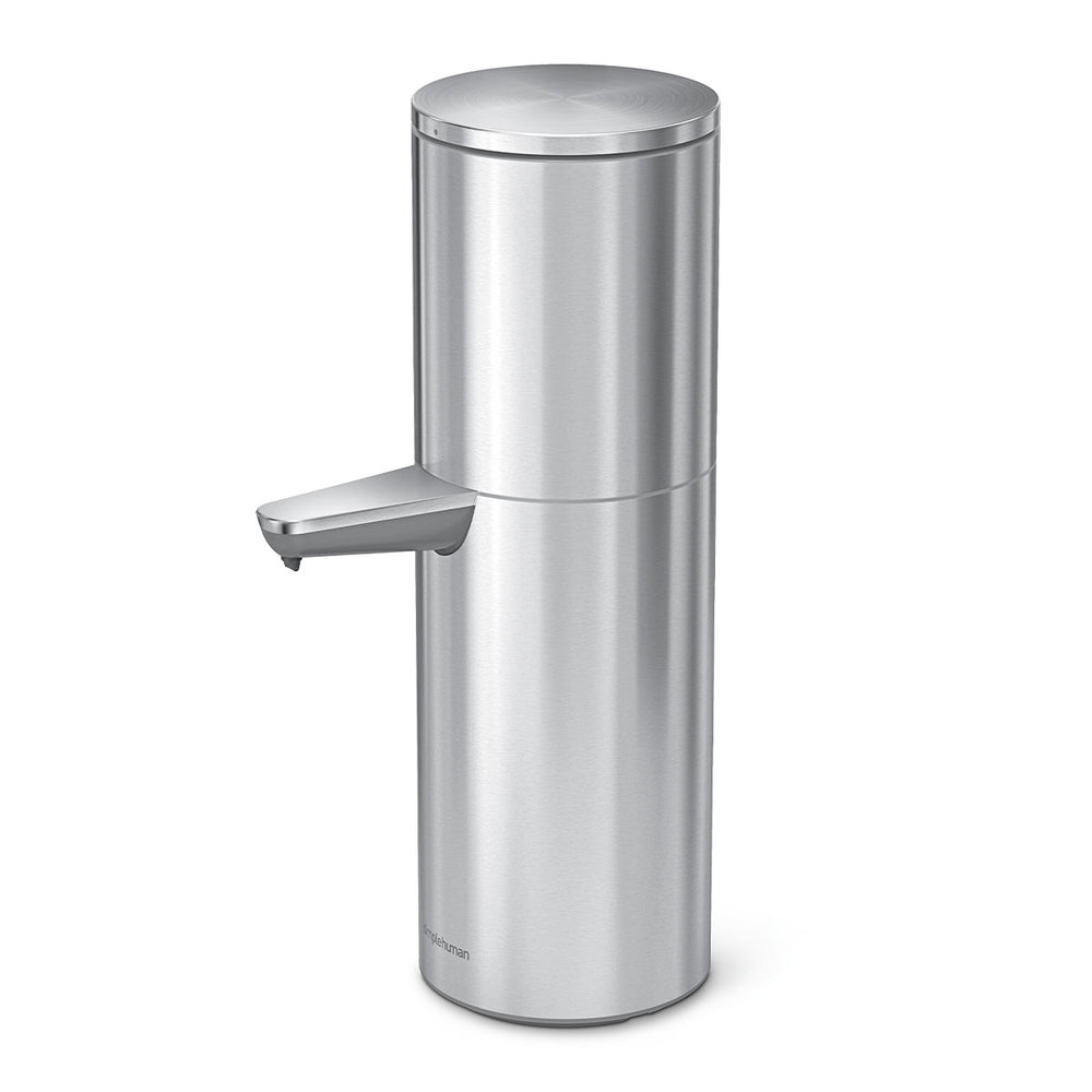 Simplehuman Sensor Pump Max, Brushed Stainless Steel, hands-free soap dispenser