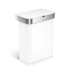Simplehuman launches a $200 voice-activated trash can