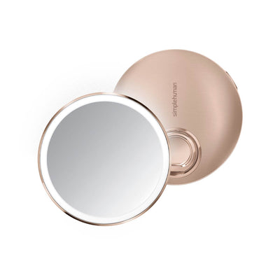 sensor mirror compact 10xrose gold