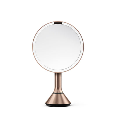 sensor mirror roundrose gold